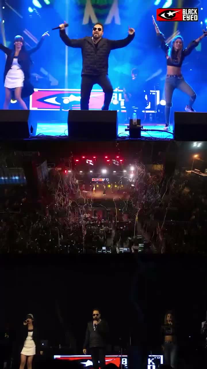 Mika Singh at a BlackEyed event