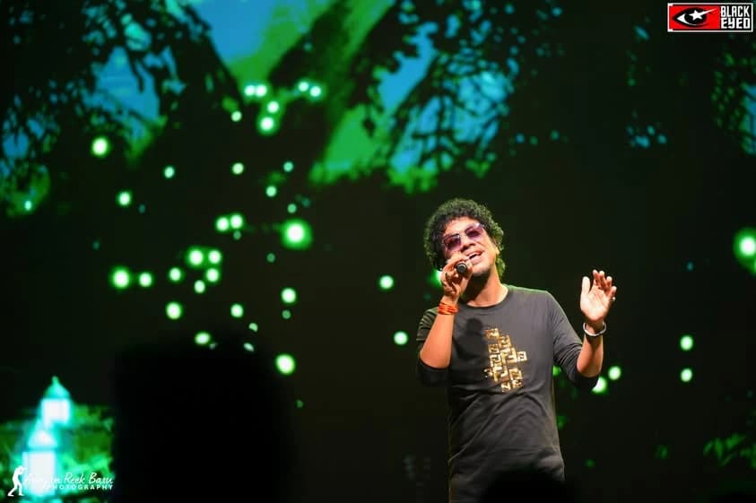 Papon live at AIIMS Kalyani — BlackEyed event photograph 1