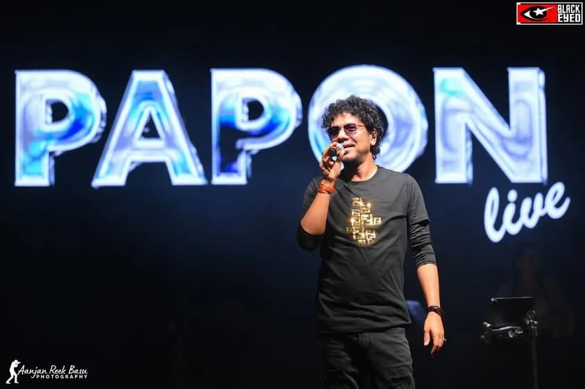 Papon at a BlackEyed event