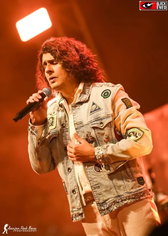 Sonu Nigam at a BlackEyed event