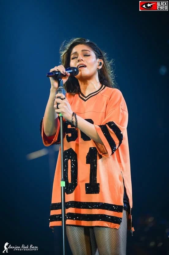 Sunidhi Chauhan at a BlackEyed event