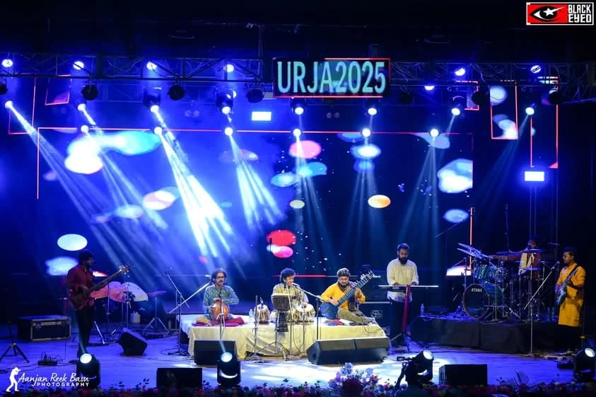 Pt. Subhen Chatterjee & Karma Live at BKTP, Bakreswar — event photograph 16
