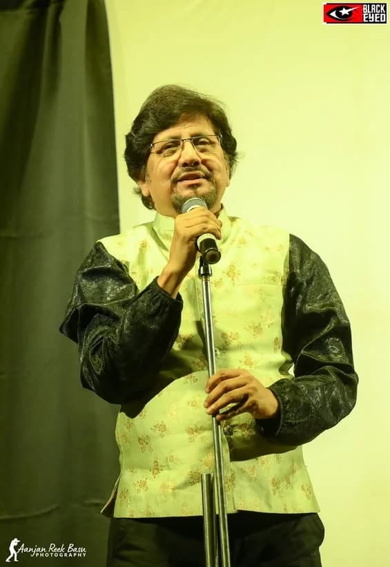 Amar Sen at a BlackEyed event