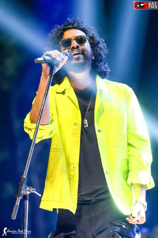 Nakash Aziz at a BlackEyed event