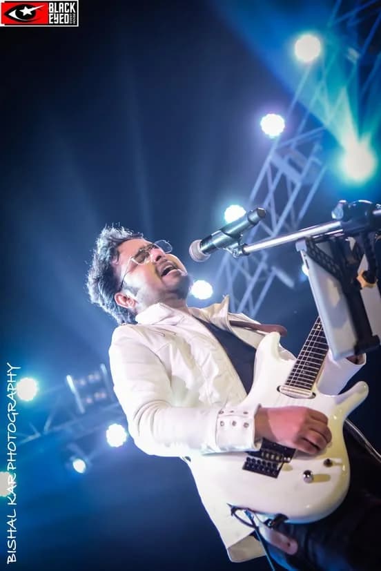 Emon Chatterjee at a BlackEyed event