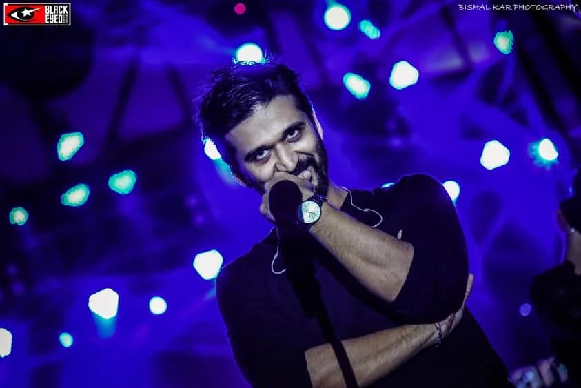 Amit Trivedi at a BlackEyed event