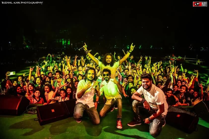 Bandey at a BlackEyed event