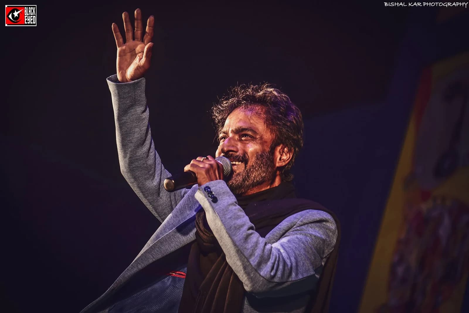 Nachiketa Chakraborty at a BlackEyed event