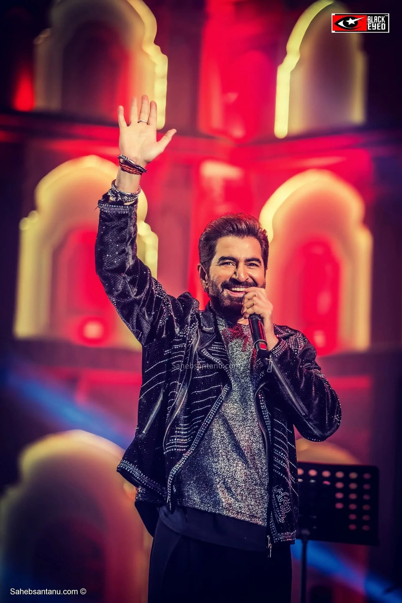 Jeet at a BlackEyed event