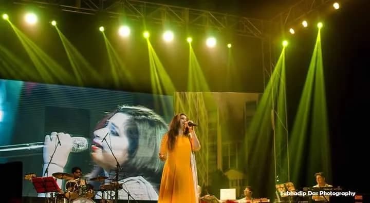 Shreya Ghoshal Live for R.G. Kar 100 Years — event photograph 5