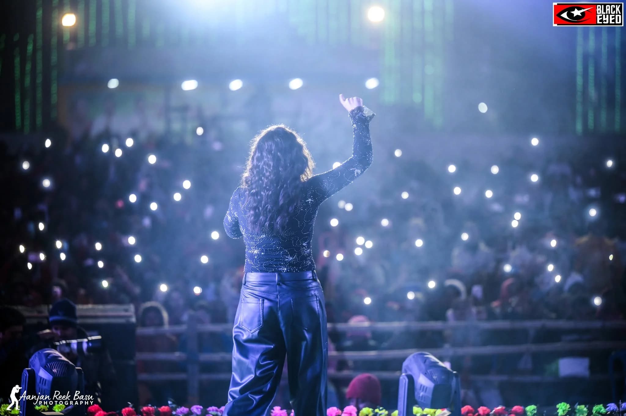 Subhashree Ganguly live at Jagaddal Utsav 2026 — BlackEyed event photograph 600