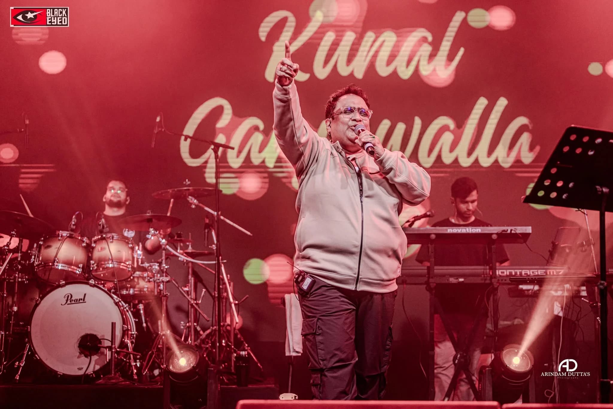 Kunal Ganjwala live at Kolkata CNMC — BlackEyed event photograph 463