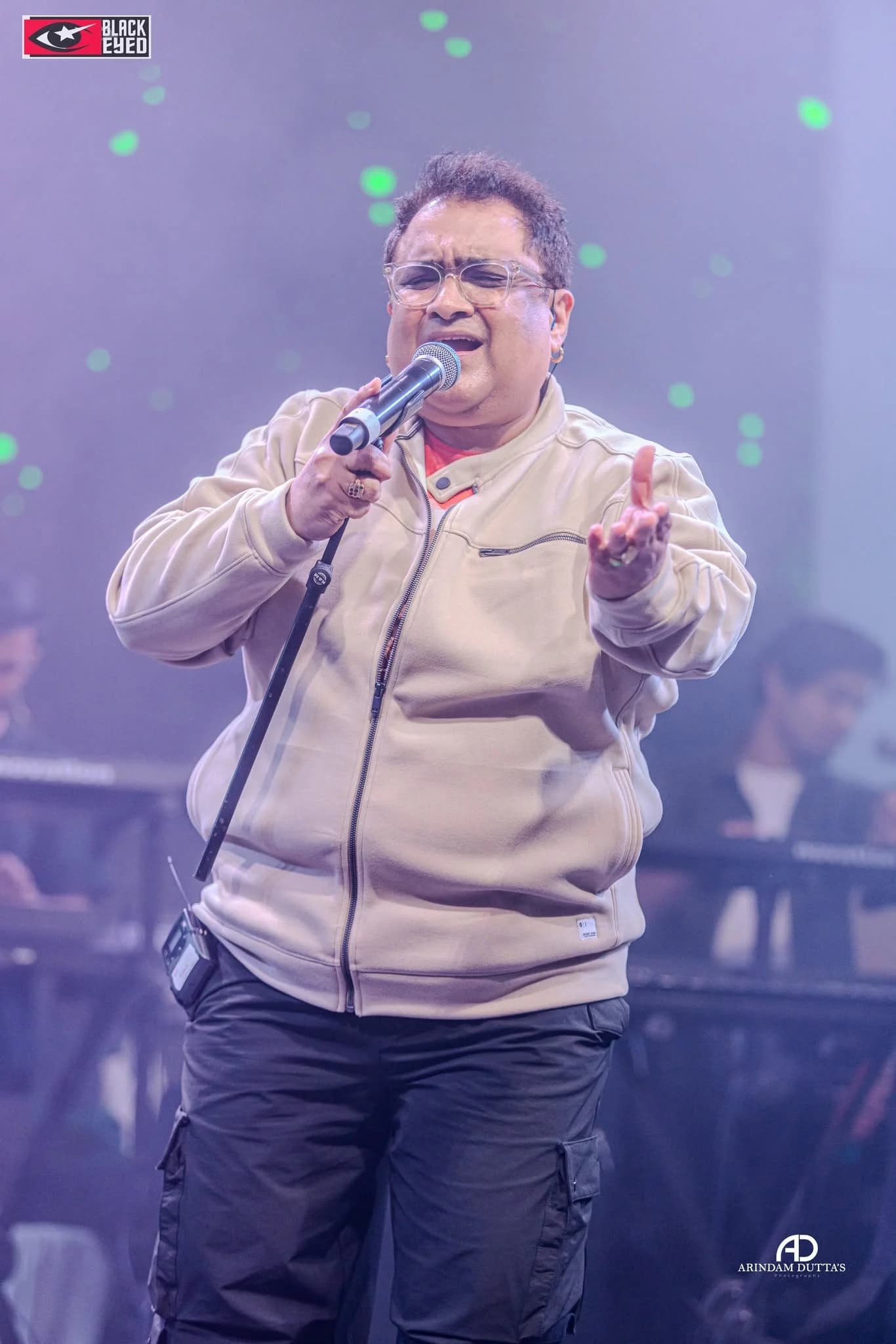Kunal Ganjwala live at Kolkata CNMC — BlackEyed event photograph 470