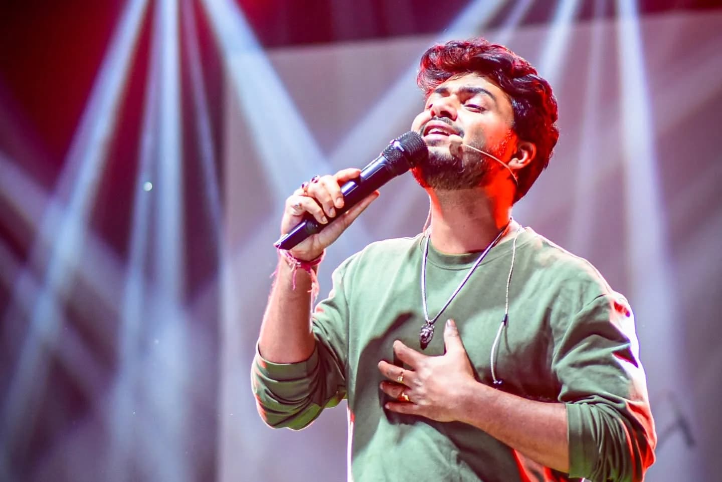 Raj Barman at a BlackEyed event