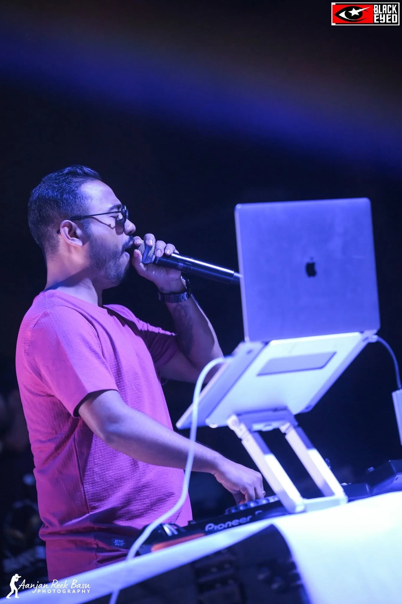 DJ Aleex at a BlackEyed event